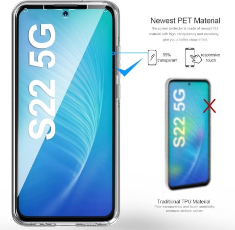 ETUI BUMPER SAMSUNG GALAXY S22 5G PRZEZROCZYSTE WYTRZYMAŁE SM-S901B ETUI BUMPER SAMSUNG GALAXY S22 5G PRZEZROCZYSTE WYTRZYMAŁE SM-S901B
