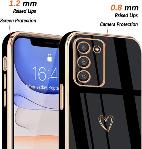 ETUI BUMPER SAMSUNG GALAXY S23 CZARNY ZŁOTY WZMOCNIONA RAMKA SM-S911B ETUI BUMPER SAMSUNG GALAXY S23 CZARNY ZŁOTY WZMOCNIONA RAMKA SM-S911B