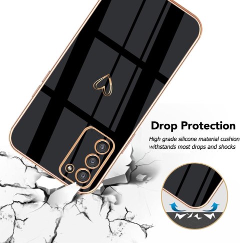 ETUI BUMPER SAMSUNG GALAXY S23 CZARNY ZŁOTY WZMOCNIONA RAMKA SM-S911B ETUI BUMPER SAMSUNG GALAXY S23 CZARNY ZŁOTY WZMOCNIONA RAMKA SM-S911B