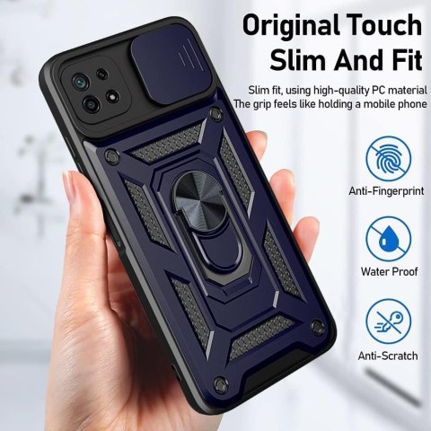 ETUI PANCERNE SAMSUNG GALAXY A22 5G GRNATOWE OCHRONA APARATU Z PIERŚCIENIEM ETUI PANCERNE SAMSUNG GALAXY A22 5G GRNATOWE OCHRONA APARATU Z PIERŚCIENIEM