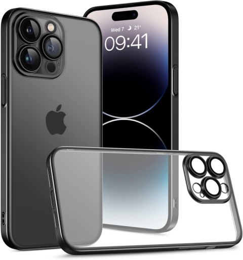 ETUI POKROWIEC APPLE IPHONE 14 PRO MAX BEZBRAWNY CZARNE RAMKI A2894 A2651 ETUI POKROWIEC APPLE IPHONE 14 PRO MAX BEZBRAWNY CZARNE RAMKI A2894 A2651