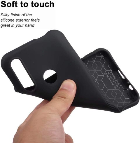 ETUI POKROWIEC HUAWEI P SMART 2019 CZARNY SILIKONOWY POT-LX3 POT-LX1 ETUI POKROWIEC HUAWEI P SMART 2019 CZARNY SILIKONOWY POT-LX3 POT-LX1