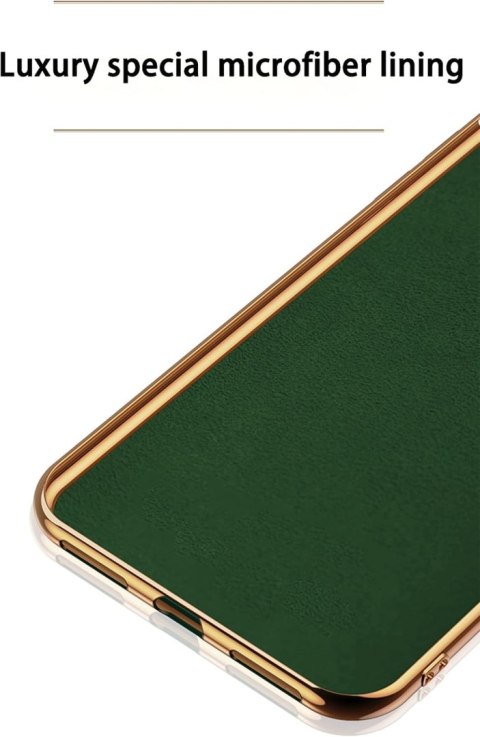 ETUI SAMSUNG GALAXY S22 ULTRA SILIKONOWE MIĘTOWE ZŁOTA RAMKA +RING SM-908 ETUI SAMSUNG GALAXY S22 ULTRA SILIKONOWE MIĘTOWE ZŁOTA RAMKA +RING SM-908