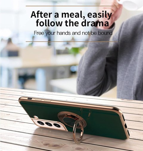 ETUI SAMSUNG GALAXY S22 ULTRA SILIKONOWE MIĘTOWE ZŁOTA RAMKA +RING SM-908 ETUI SAMSUNG GALAXY S22 ULTRA SILIKONOWE MIĘTOWE ZŁOTA RAMKA +RING SM-908