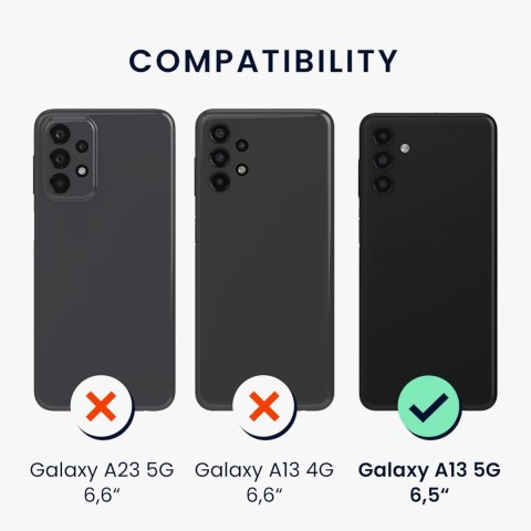 ETUI SILIKONOWE SAMSUNG GALAXY A13 5G CZARNE MATOWE SM-A136U ETUI SILIKONOWE SAMSUNG GALAXY A13 5G CZARNE MATOWE SM-A136U