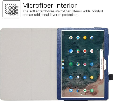ETUI TABLET ARCHOS T96 9,6" GRANATOWY Z EKOSKÓRY Z PODSTAWKĄ LEKKI CASE ETUI TABLET ARCHOS T96 9,6" GRANATOWY Z EKOSKÓRY Z PODSTAWKĄ LEKKI CASE