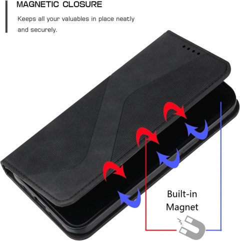 ETUI Z KLAPKĄ SAMSUNG GALAXY A53 5G CZARNE Z EKOSKÓRY +PORTFEL SM-A5360 ETUI Z KLAPKĄ SAMSUNG GALAXY A53 5G CZARNE Z EKOSKÓRY +PORTFEL SM-A5360