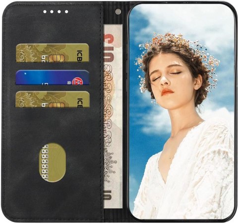 ETUI Z KLAPKĄ SAMSUNG GALAXY A53 5G CZARNE Z EKOSKÓRY +PORTFEL SM-A5360 ETUI Z KLAPKĄ SAMSUNG GALAXY A53 5G CZARNE Z EKOSKÓRY +PORTFEL SM-A5360