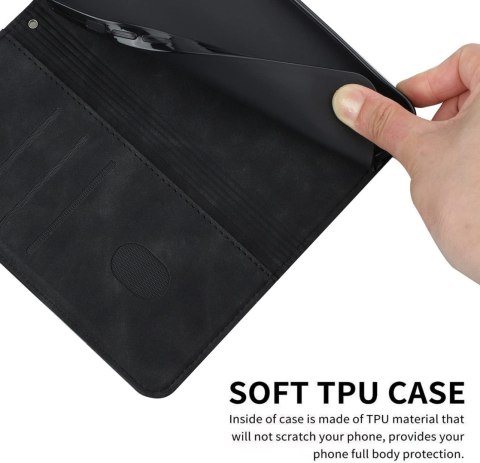 ETUI Z KLAPKĄ SAMSUNG GALAXY A53 5G CZARNE Z EKOSKÓRY +PORTFEL SM-A5360 ETUI Z KLAPKĄ SAMSUNG GALAXY A53 5G CZARNE Z EKOSKÓRY +PORTFEL SM-A5360