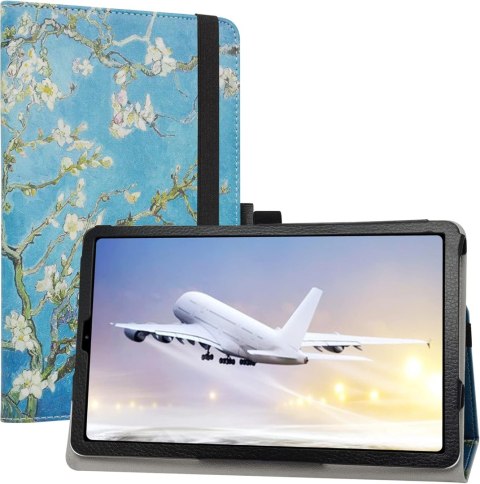 ETUI ZAMYKANE TABLET ALLDOCUBE IPLAY 40/KPAD 10.4" NIEBIESKI W BIAŁE KWIATY ETUI ZAMYKANE TABLET ALLDOCUBE IPLAY 40/KPAD 10.4" NIEBIESKI W BIAŁE KWIATY