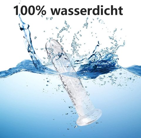 REALISTYCZNE DILDO UMANIA PRZEŹROCZYSTY PENIS TPE 20CM REALISTYCZNE DILDO UMANIA PRZEŹROCZYSTY PENIS TPE 20CM