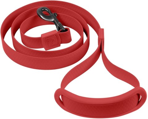 SMYCZ CZEWONA DUŻY PIES DŁUGOŚĆ 1,4M PVC NYLON WODOODPORNA TRENINGOWA SMYCZ CZEWONA DUŻY PIES DŁUGOŚĆ 1,4M PVC NYLON WODOODPORNA TRENINGOWA