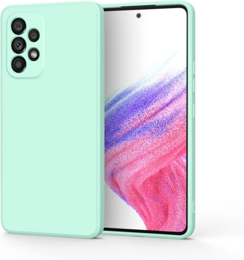 ZESTAW 2x ETUI SAMSUNG GALAXY A53 5G MIĘTOWE SILIKONOWE SM-A5360