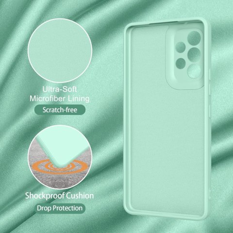 ZESTAW 2x ETUI SAMSUNG GALAXY A53 5G MIĘTOWE SILIKONOWE SM-A5360