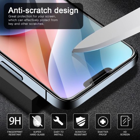 ZESTAW ETUI APPLE IPHONE 14 BEZBARWNE +2x SZKŁO HARTOWANE A2882 A2649 ZESTAW ETUI APPLE IPHONE 14 BEZBARWNE +2x SZKŁO HARTOWANE A2882 A2649