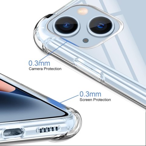 ZESTAW ETUI APPLE IPHONE 14 BEZBARWNE +2x SZKŁO HARTOWANE A2882 A2649 ZESTAW ETUI APPLE IPHONE 14 BEZBARWNE +2x SZKŁO HARTOWANE A2882 A2649