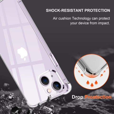 ZESTAW ETUI APPLE IPHONE 14 BEZBARWNE +3x SZKŁO HARTOWANE A2882 A2649 ZESTAW ETUI APPLE IPHONE 14 BEZBARWNE +3x SZKŁO HARTOWANE A2882 A2649
