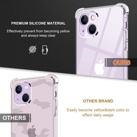 ZESTAW ETUI APPLE IPHONE 14 BEZBARWNE +3x SZKŁO HARTOWANE A2882 A2649 ZESTAW ETUI APPLE IPHONE 14 BEZBARWNE +3x SZKŁO HARTOWANE A2882 A2649