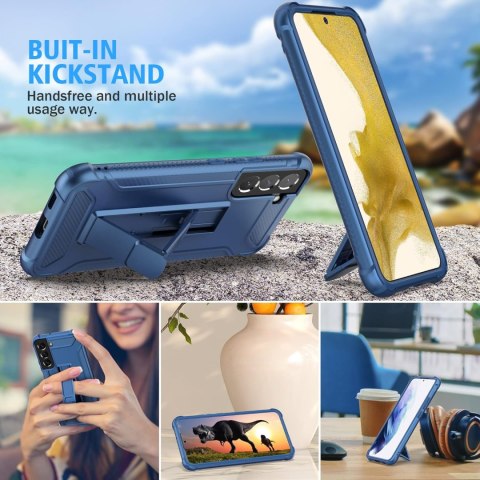 ZESTAW ETUI BUMPER SAMSUNG GALAXY S22 5G GRANATOWE +2x SZKŁO HARTOWANE ZESTAW ETUI BUMPER SAMSUNG GALAXY S22 5G GRANATOWE +2x SZKŁO HARTOWANE