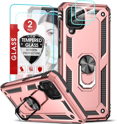 ZESTAW ETUI RÓŻOWE SAMSUNG GALAXY A12 +2x SZKŁO HARTOWANE I OCHRONA APARATU ZESTAW ETUI RÓŻOWE SAMSUNG GALAXY A12 +2x SZKŁO HARTOWANE I OCHRONA APARATU