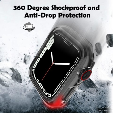 2x ETUI CASE NA ZEGAREK APPLE WATCH 7 / 8 / 9 45 MM PRZEŹROCZYSTY TWARDY 2x ETUI CASE NA ZEGAREK APPLE WATCH 7 / 8 / 9 45 MM PRZEŹROCZYSTY TWARDY