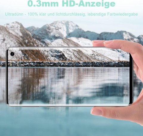 2x SZKŁO HARTOWANE 9H +OCHRONA APARATU SAMSUNG GALAXY S10+ SM-G975