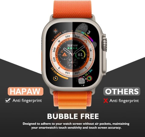 4x SZKŁO HARTOWANE ZEGAREK APPLE WATCH ULTRA 49 MM MOCNE TWARDE 9H 4x SZKŁO HARTOWANE ZEGAREK APPLE WATCH ULTRA 49 MM MOCNE TWARDE 9H