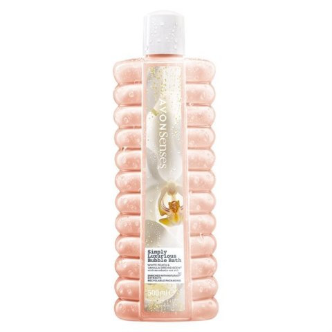 AVON PŁYN DO KĄPIELI SIMPLY LUXURIOUS BRZOSKWINIA ORCHIDEA WANILIA 500ML AVON PŁYN DO KĄPIELI SIMPLY LUXURIOUS BRZOSKWINIA ORCHIDEA WANILIA 500ML