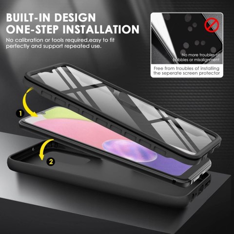 ETUI BUMPER SAMSUNG GALAXY A03s CZARNY WZMOCNIONY OCHRONA EKRANU SM-A037F ETUI BUMPER SAMSUNG GALAXY A03s CZARNY WZMOCNIONY OCHRONA EKRANU SM-A037F