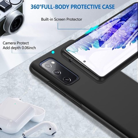 ETUI BUMPER SAMSUNG GALAXY S20 FE CZARNY PEŁNA OCHRONA SM-G785F ETUI BUMPER SAMSUNG GALAXY S20 FE CZARNY PEŁNA OCHRONA SM-G785F