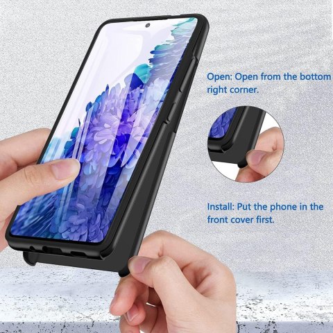 ETUI BUMPER SAMSUNG GALAXY S20 FE CZARNY PEŁNA OCHRONA SM-G785F ETUI BUMPER SAMSUNG GALAXY S20 FE CZARNY PEŁNA OCHRONA SM-G785F