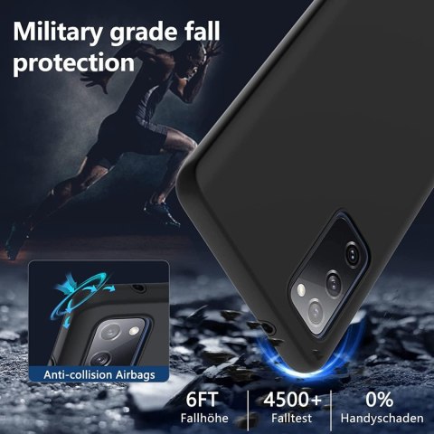 ETUI BUMPER SAMSUNG GALAXY S20 FE CZARNY PEŁNA OCHRONA SM-G785F ETUI BUMPER SAMSUNG GALAXY S20 FE CZARNY PEŁNA OCHRONA SM-G785F