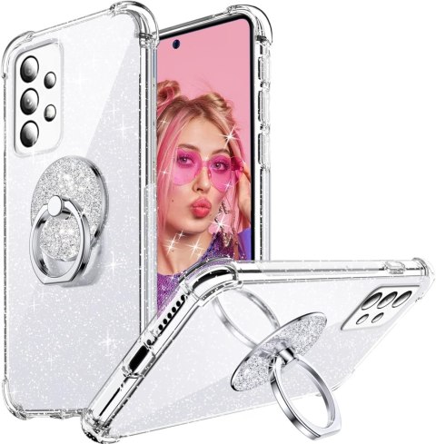 ETUI SAMSUNG GALAXY A53 SILIKONOWE BROKATOWE Z UCHWYTEM SM-A5360 ETUI SAMSUNG GALAXY A53 SILIKONOWE BROKATOWE Z UCHWYTEM SM-A5360