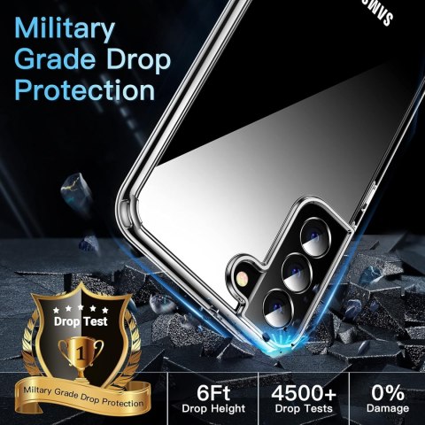 ETUI SAMSUNG GALAXY S22+ CASE PRZEZROCZYSTE PLECKI WZMOCNIONE SM-S906B ETUI SAMSUNG GALAXY S22+ CASE PRZEZROCZYSTE PLECKI WZMOCNIONE SM-S906B
