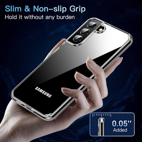 ETUI SAMSUNG GALAXY S22+ CASE PRZEZROCZYSTE PLECKI WZMOCNIONE SM-S906B ETUI SAMSUNG GALAXY S22+ CASE PRZEZROCZYSTE PLECKI WZMOCNIONE SM-S906B