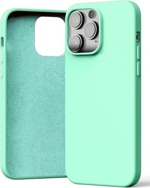 ETUI SILIKONOWE APPLE IPHONE 14 PRO MAX ZIELONE A2894 A2651 A2893 ETUI SILIKONOWE APPLE IPHONE 14 PRO MAX ZIELONE A2894 A2651 A2893