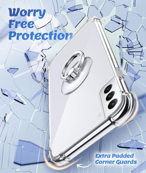 ETUI SILIKONOWE BEZBARWNE SAMSUNG GALAXY S21 FE Z METALOWĄ PODPÓRKĄ SM-G990 ETUI SILIKONOWE BEZBARWNE SAMSUNG GALAXY S21 FE Z METALOWĄ PODPÓRKĄ SM-G990