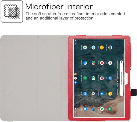 ETUI TABLET ARCHOS T96 9,6" ECOSKÓRA CZERWONY MATOWY Z PODSTAWKĄ ETUI TABLET ARCHOS T96 9,6" ECOSKÓRA CZERWONY MATOWY Z PODSTAWKĄ