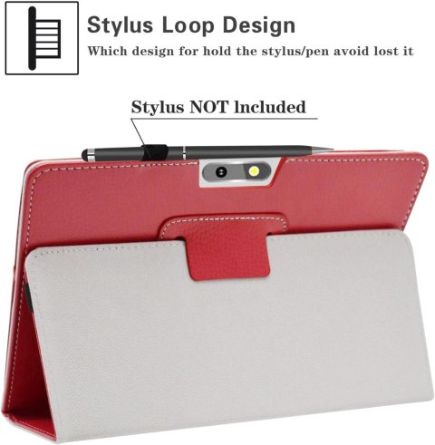 ETUI TABLET ARCHOS T96 9,6" ECOSKÓRA CZERWONY MATOWY Z PODSTAWKĄ ETUI TABLET ARCHOS T96 9,6" ECOSKÓRA CZERWONY MATOWY Z PODSTAWKĄ