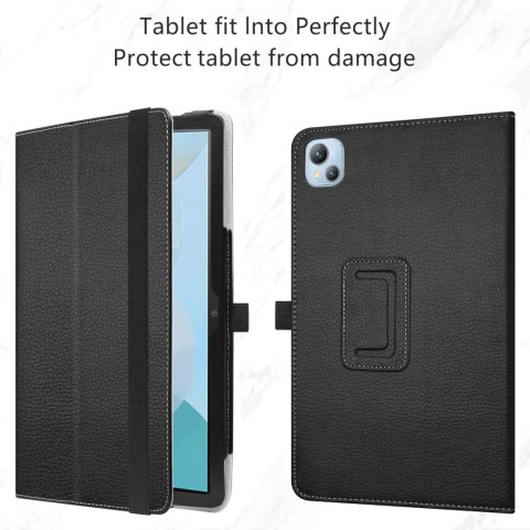 ETUI TABLET BLACKVIEW TAB 13 ECOSKÓRA CZARNY MATOWY Z PODSTAWKĄ ETUI TABLET BLACKVIEW TAB 13 ECOSKÓRA CZARNY MATOWY Z PODSTAWKĄ