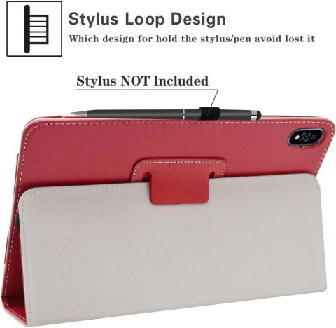 ETUI TABLET CHUWI HIPAD PRO 10,8" ECOSKÓRA CZERWONY Z PODSTAWKĄ ETUI TABLET CHUWI HIPAD PRO 10,8" ECOSKÓRA CZERWONY Z PODSTAWKĄ