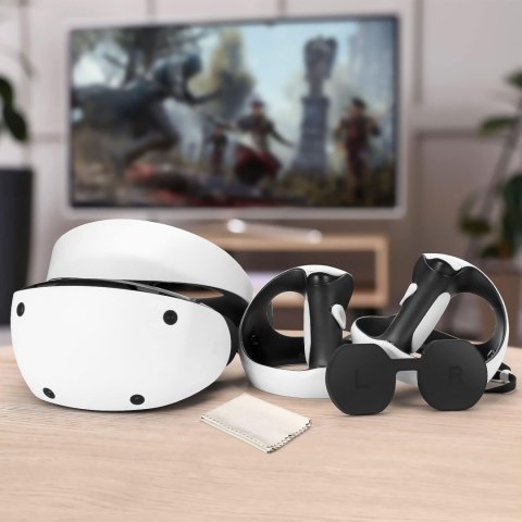 NAKŁADKI OSŁONY ANTYPOŚLIZGOWE NA PRZYCISKI I GOGLE PLAYSTATION VR2 NAKŁADKI OSŁONY ANTYPOŚLIZGOWE NA PRZYCISKI I GOGLE PLAYSTATION VR2