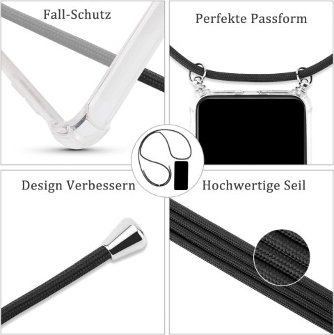 ZESTAW ETUI IPHONE 13 PRO BEZBARWNE +2x SZKŁO HARTOWANE I SMYCZ A2483 A2636 ZESTAW ETUI IPHONE 13 PRO BEZBARWNE +2x SZKŁO HARTOWANE I SMYCZ A2483 A2636