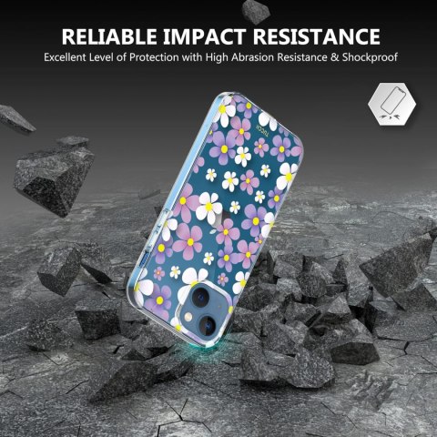 ZESTAW ETUI +SZKŁO HARTOWANE APPLE IPHONE 13 PRO KWIATKI A2482 ZESTAW ETUI +SZKŁO HARTOWANE APPLE IPHONE 13 PRO KWIATKI A2482