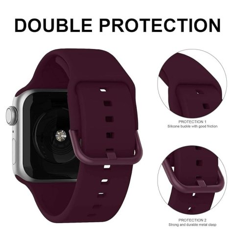 4x PASEK DO ZEGARKA APPLE iWatch 6/5/4/3/2/1 38/40/42/44mm MIĘKKI SILIKON 4x PASEK DO ZEGARKA APPLE iWatch 6/5/4/3/2/1 38/40/42/44mm MIĘKKI SILIKON