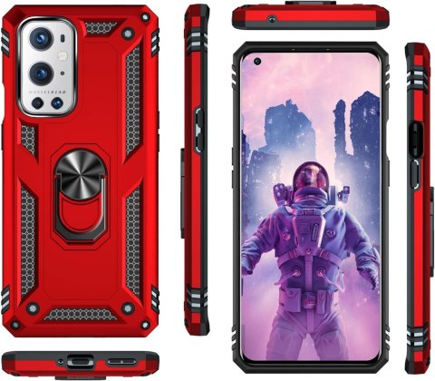 CZERWONE ETUI ONEPLUS 9 PRO PANCERCE UCHWYT PODSTAWKA LE2123 LE2120 LE2125 CZERWONE ETUI ONEPLUS 9 PRO PANCERCE UCHWYT PODSTAWKA LE2123 LE2120 LE2125