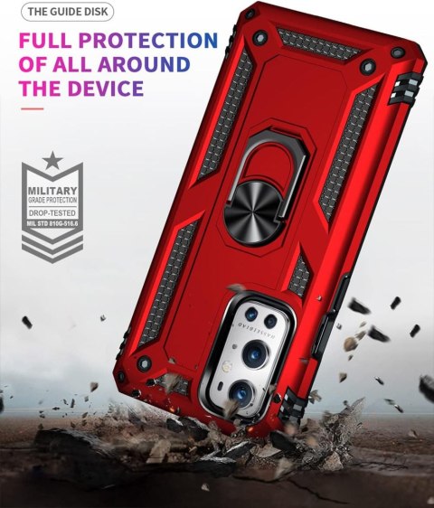 CZERWONE ETUI ONEPLUS 9 PRO PANCERCE UCHWYT PODSTAWKA LE2123 LE2120 LE2125 CZERWONE ETUI ONEPLUS 9 PRO PANCERCE UCHWYT PODSTAWKA LE2123 LE2120 LE2125