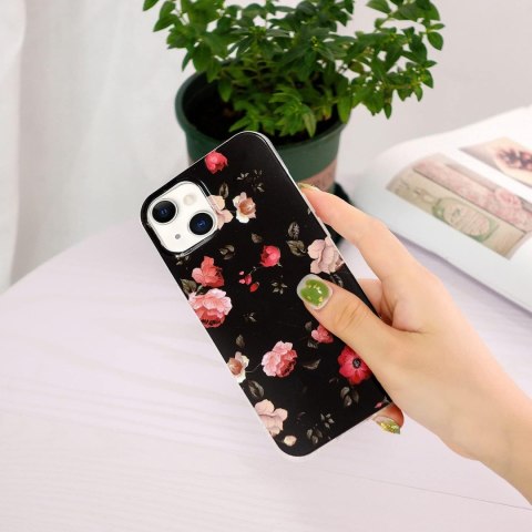 ETUI APPLE IPHONE 13 SILIKONOWY W KWIATY ŚWIECĄCE W CIEMNOŚCI A2482 A2631 ETUI APPLE IPHONE 13 SILIKONOWY W KWIATY ŚWIECĄCE W CIEMNOŚCI A2482 A2631