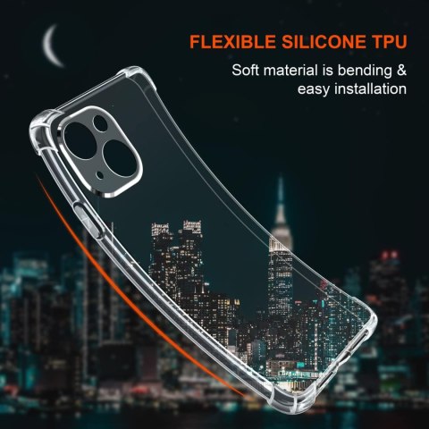 ETUI APPLE IPHONE 14 Plus SILIONOWE +2x SZKŁO HARTOWANE A2886 A2632 ETUI APPLE IPHONE 14 Plus SILIONOWE +2x SZKŁO HARTOWANE A2886 A2632