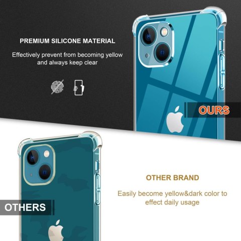 ETUI APPLE IPHONE 14 Plus SILIONOWE +2x SZKŁO HARTOWANE A2886 A2632 ETUI APPLE IPHONE 14 Plus SILIONOWE +2x SZKŁO HARTOWANE A2886 A2632